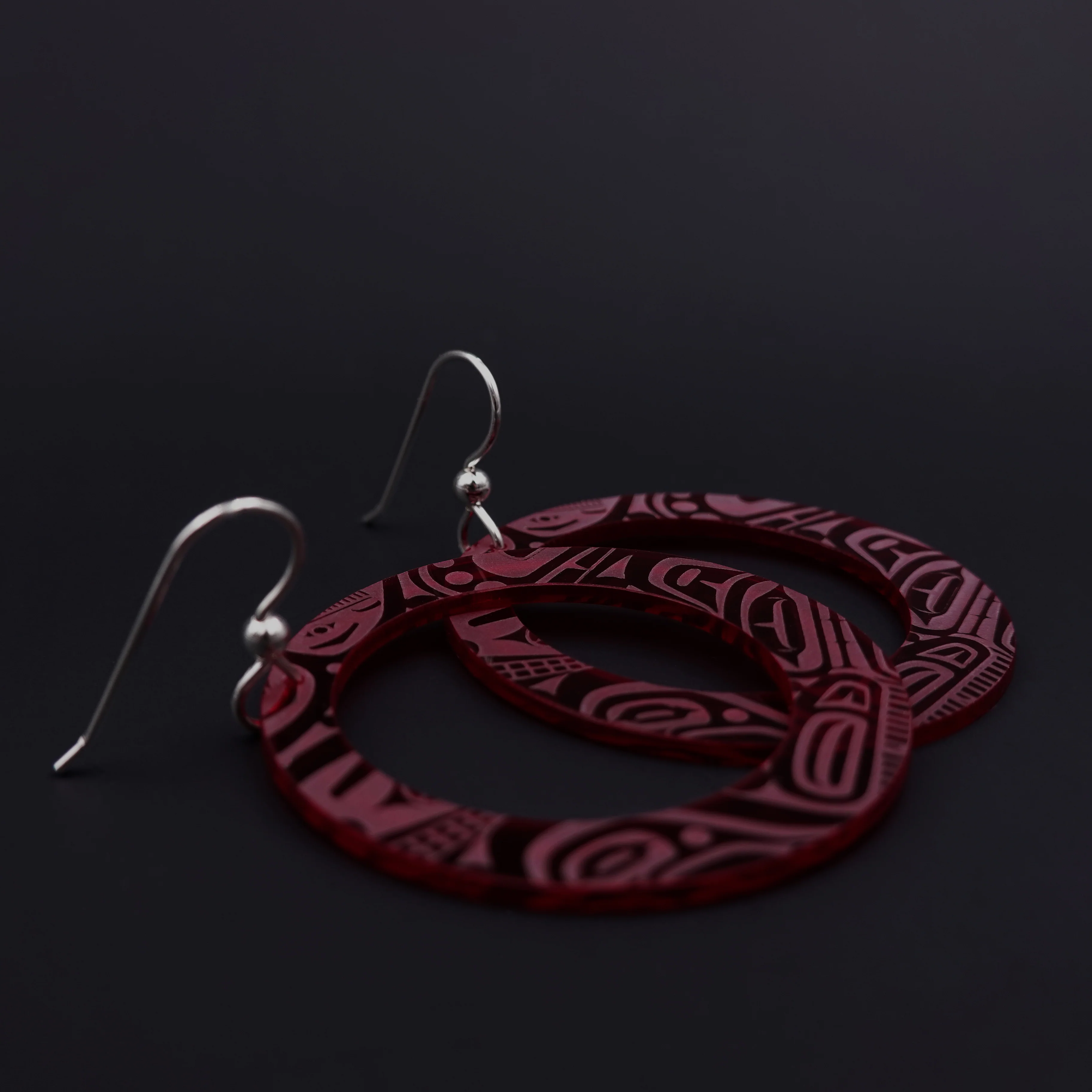 Beast Collective Earrings with Argentium® Silver Ear Wire (NEW COLORS!) - Image 5