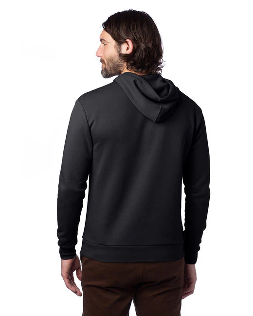 Eagle Raven Tessellation Hoodie - Alternative Eco-Cozy Fleece Pullover - Image 4