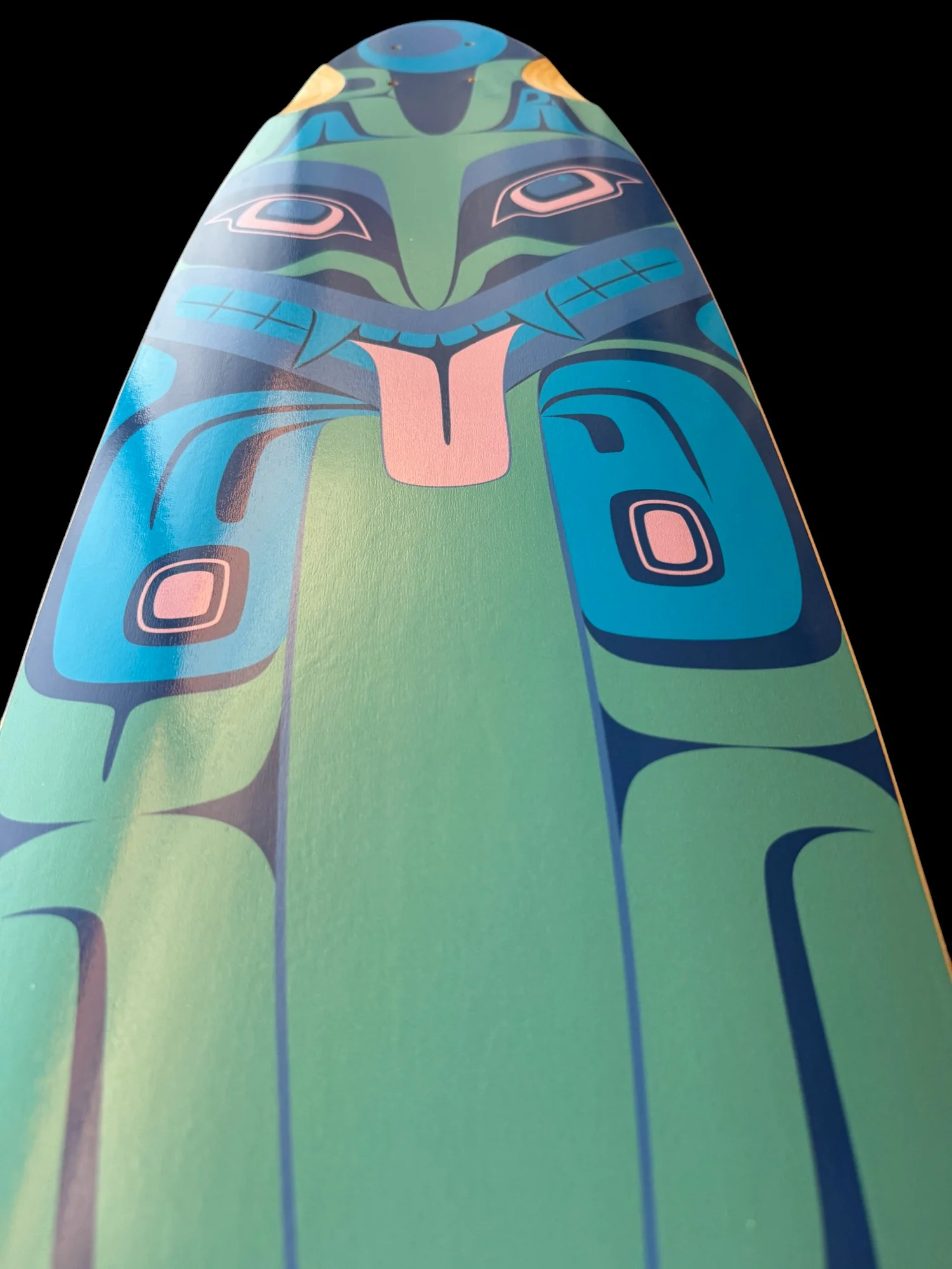 G̱ooch een.aax’w (Wolf Family) 40" Longboard - Image 3