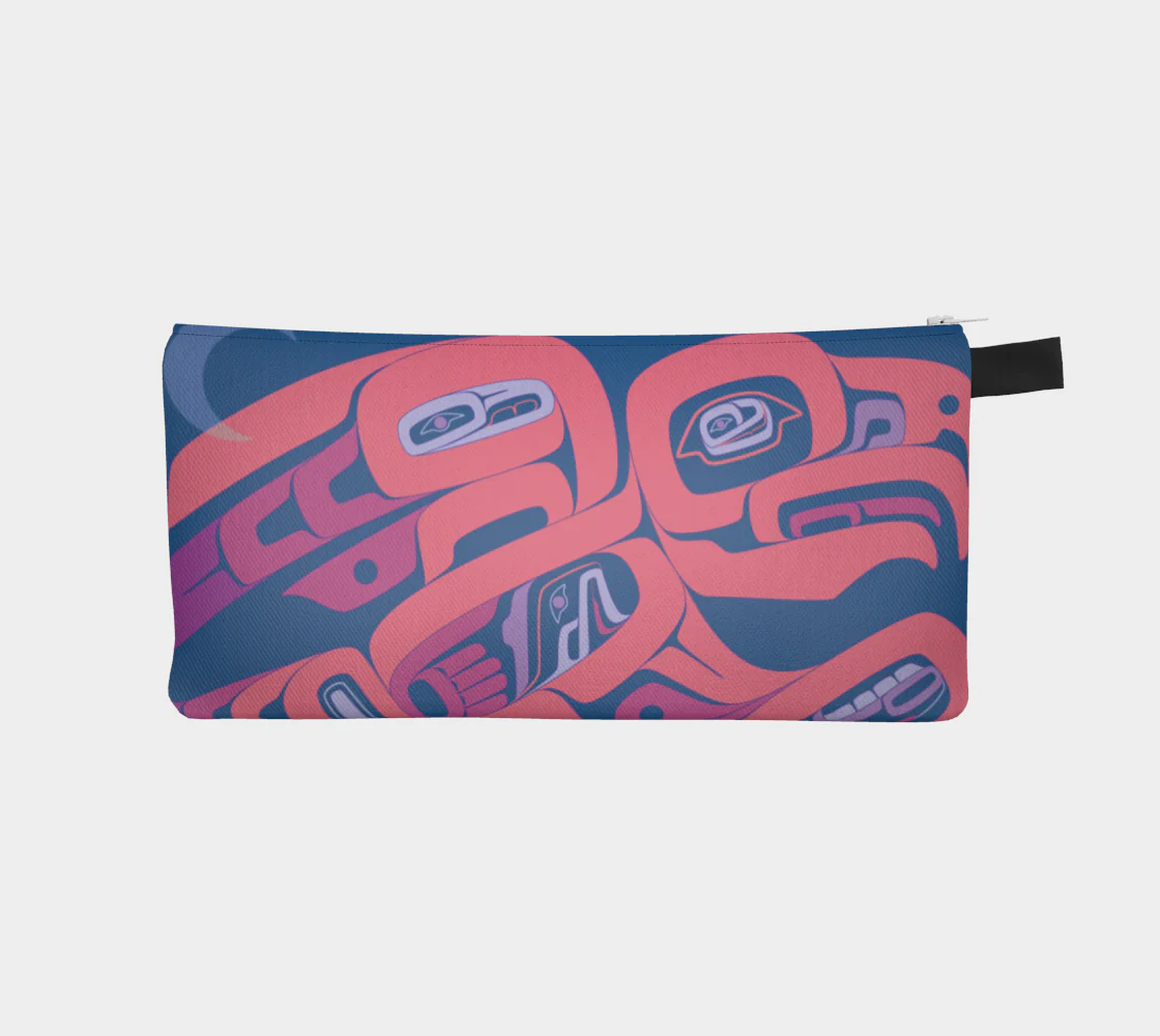 Pink Eagle Pencil Pouch - Image 3