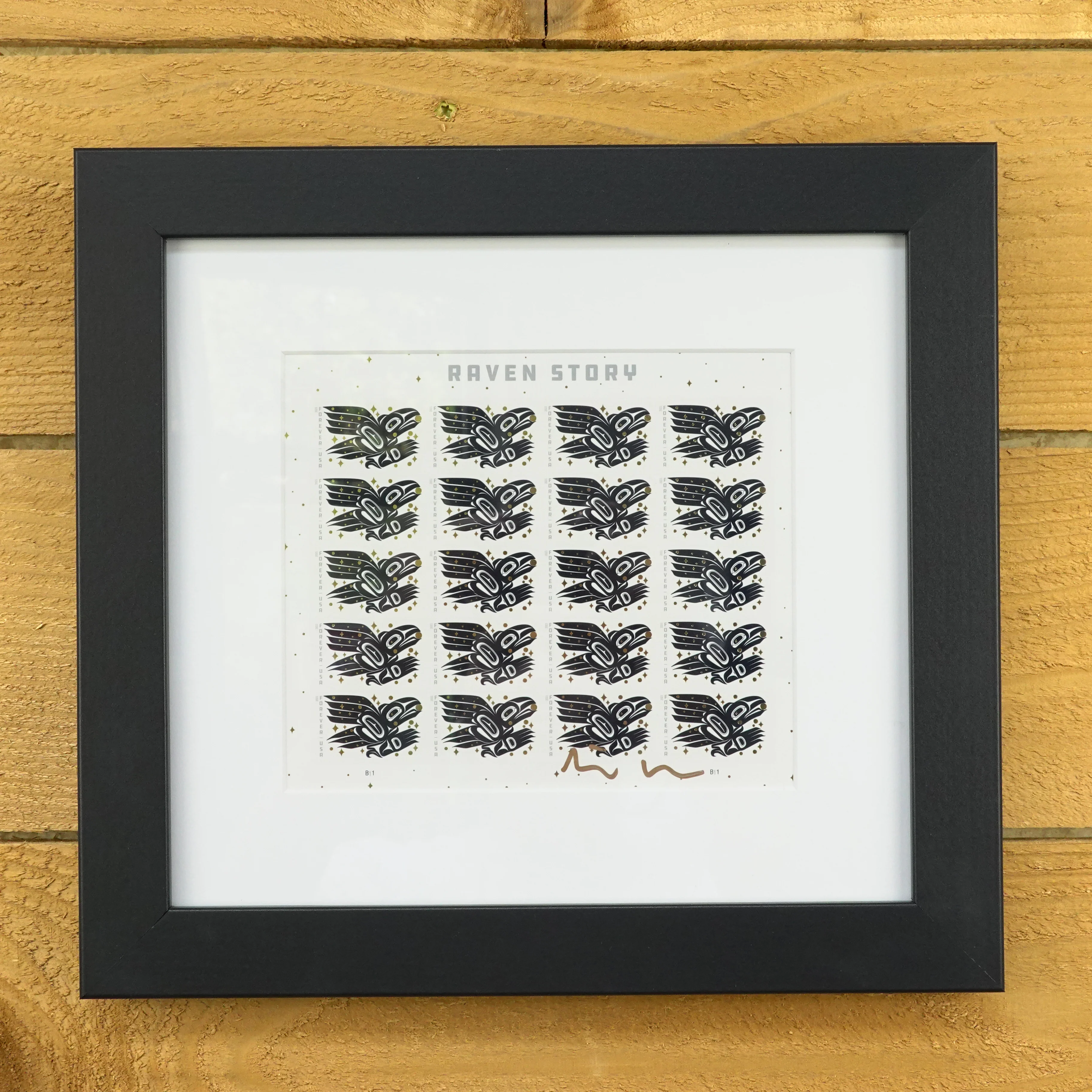 Raven Story Stamp Signature Sheets - Image 4