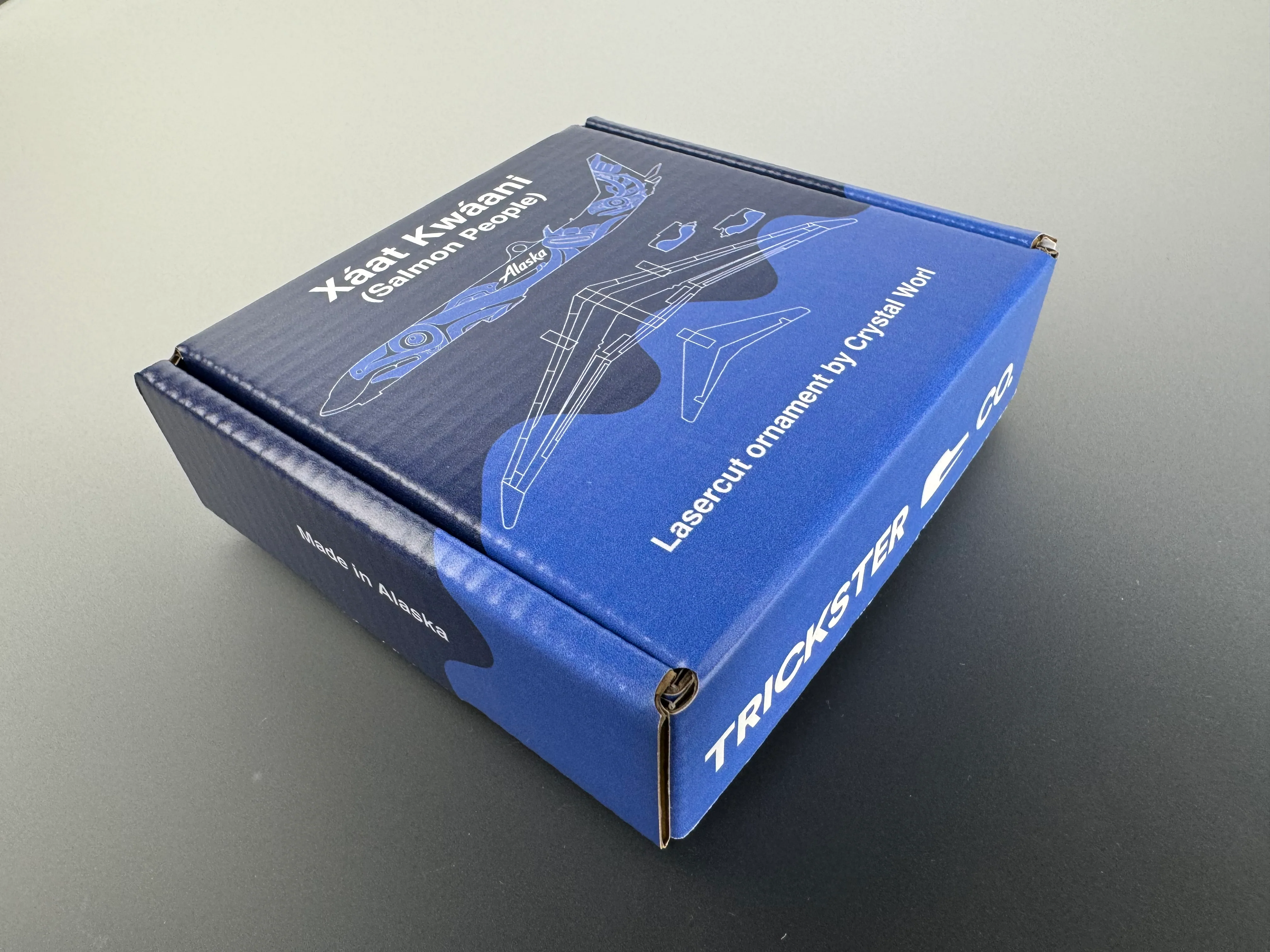 Xáat Kwáani (Salmon People) Ornament (Made in Alaska!) - Image 3