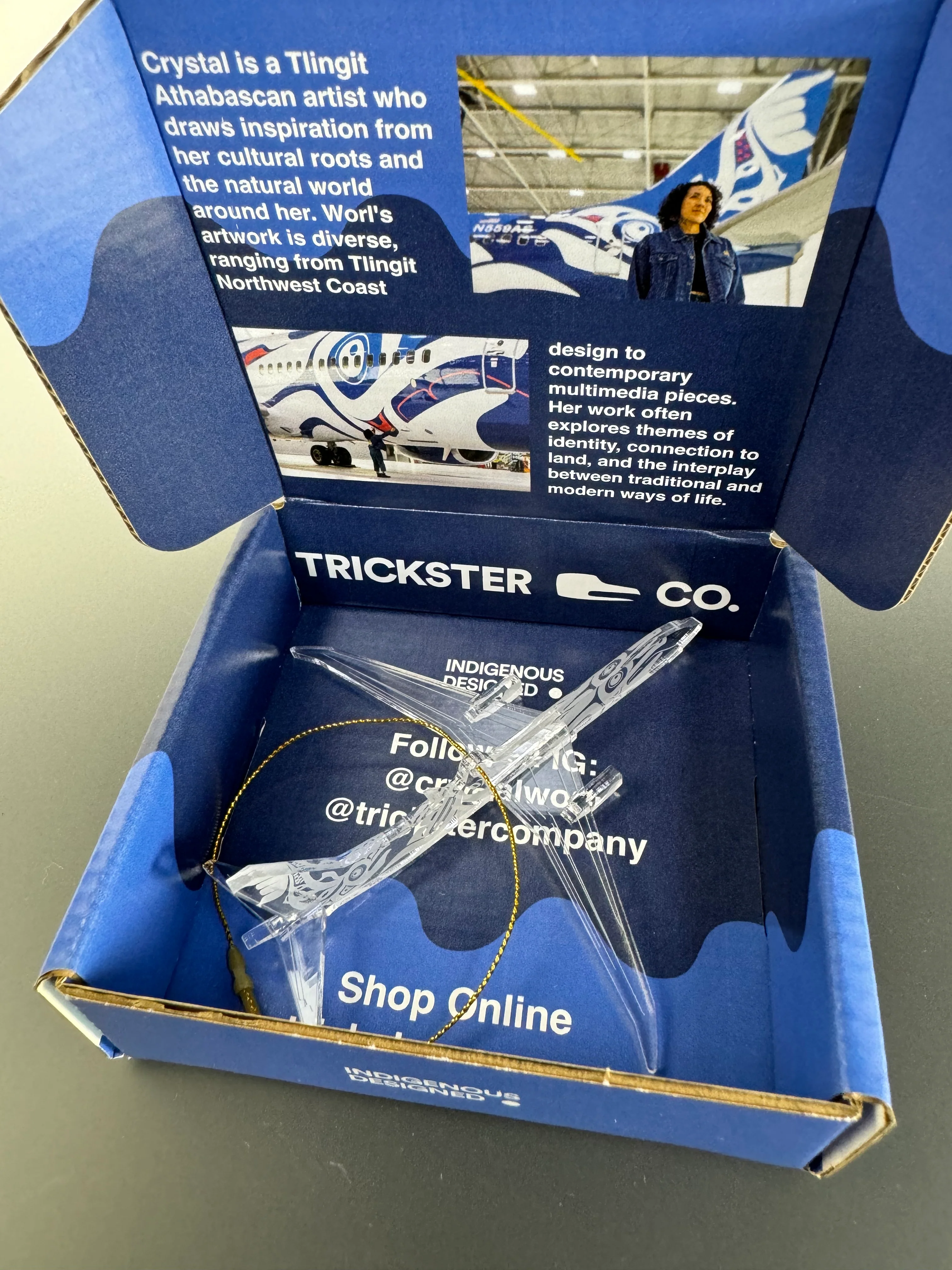 Xáat Kwáani (Salmon People) Ornament (Made in Alaska!) - Image 5